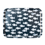 方型托盤-FISH TRAY, DARK BLUE (43 X 33cm)