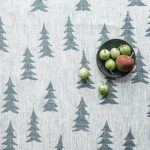 北歐風設計師款 - 冷杉桌巾(147X350cm) Gran Tablecloth, Dark Green