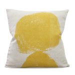 北歐風設計師款 - 抱枕套VOLCANO CUSHION COVER, YELLOW