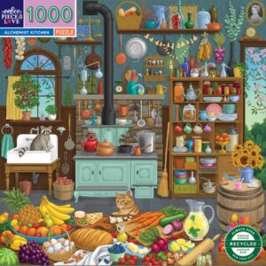 eeBoo 1000片拼圖 - 煉金術師的廚房 ( Alchemist's Kitchen 1000 Piece Puzzle )