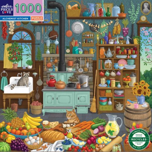 eeBoo 1000片拼圖 - 煉金術師的廚房 ( Alchemist's Kitchen 1000 Piece Puzzle )