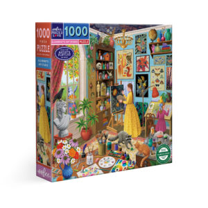 eeBoo 1000片拼圖 - Alchemist's Artist Studio 煉金術師的工作室