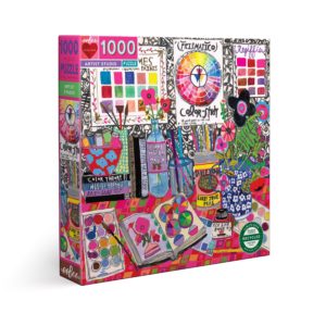 eeBoo 1000片拼圖 - 藝術家工作室 ( Artist Studio 1000 Piece Puzzle )