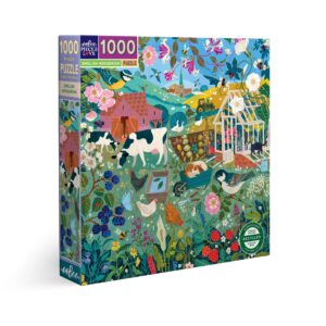 eeBoo 1000片拼圖 - 灌木叢林 ( English Hedgerow 1000 Piece Puzzle )