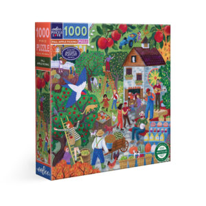 eeBoo 1000片拼圖 - Fall Apple Picking 秋季採蘋樂