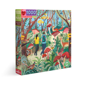 eeBoo 1000片拼圖 - 登山遠足 ( Hike in the Woods 1000 Piece Puzzle )