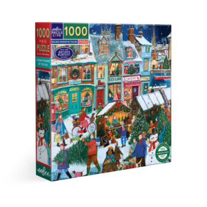 eeBoo 1000片拼圖 - Holiday Market By the Sea 海邊的假日市集