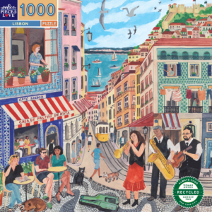 eeBoo 1000片拼圖 - 里斯本 (  Lisbon  1000 Piece Puzzle )