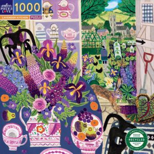eeBoo 1000片拼圖 - 薰衣草廚房 ( Lavender Kitchen  1000 Piece Puzzle )