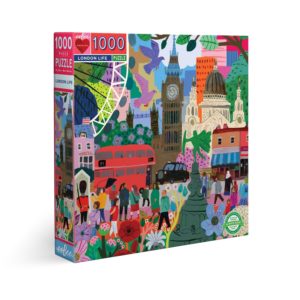 eeBoo 1000片拼圖 - 倫敦生活 ( London Life 1000 Piece Puzzle )