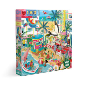 eeBoo 1000片拼圖 - 邁阿密 ( Miami 1000 Piece Puzzle )