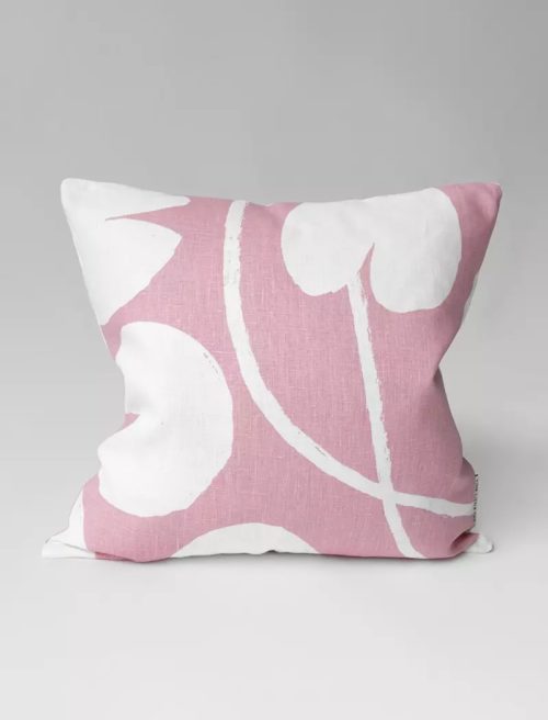 北歐設計師款 - 抱枕套 WATER LILIES CUSHION COVER, PINK