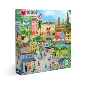 eeBoo 1000片拼圖 - 哥本哈根 ( Copenhagen 1000 Piece Puzzle )