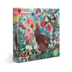 eeBoo 1000片拼圖 -  罌粟兔子 ( Poppy Bunny  1000 piece puzzle)