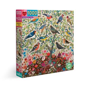 eeBoo 1000片拼圖 - 鳴鳥樹 ( Songbirds Tree 1000 piece puzzle)