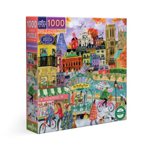 eeBoo 1000片拼圖 -  Paris in Autumn 巴黎的秋天