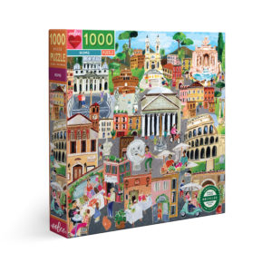 eeBoo 1000片拼圖 - 羅馬 ( Rome 1000 Piece Puzzle )