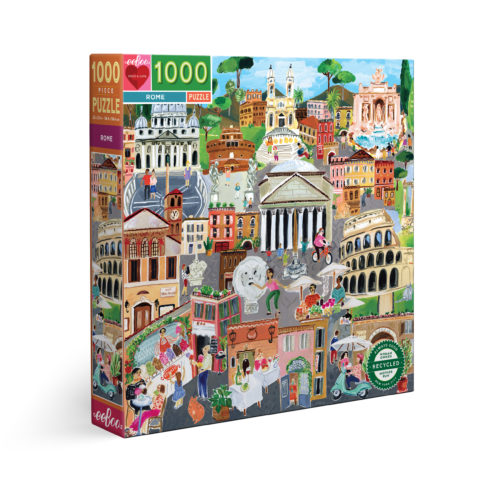 eeBoo 1000片拼圖 - 羅馬 ( Rome 1000 Piece Puzzle )