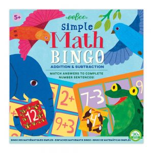 eeBoo 基礎賓果遊戲 -- 數學天才Simple Math Lotto