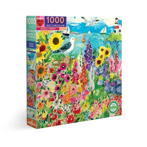 eeBoo 1000片拼圖 - 海鷗花園  ( Seagull Garden 1000 Piece Puzzle )