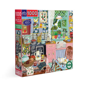 eeBoo 1000片拼圖 -  Strawberry Kitchen 草莓廚房
