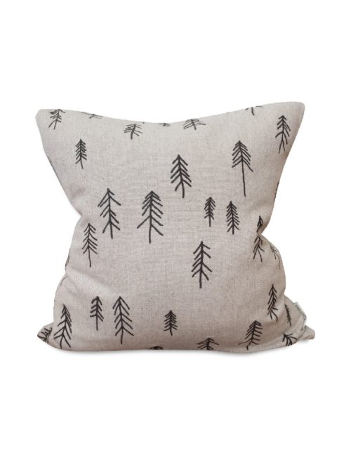 北歐設計師款 - 刺繡抱枕套 TALL EMBROIDERED CUSHION COVER,Nature