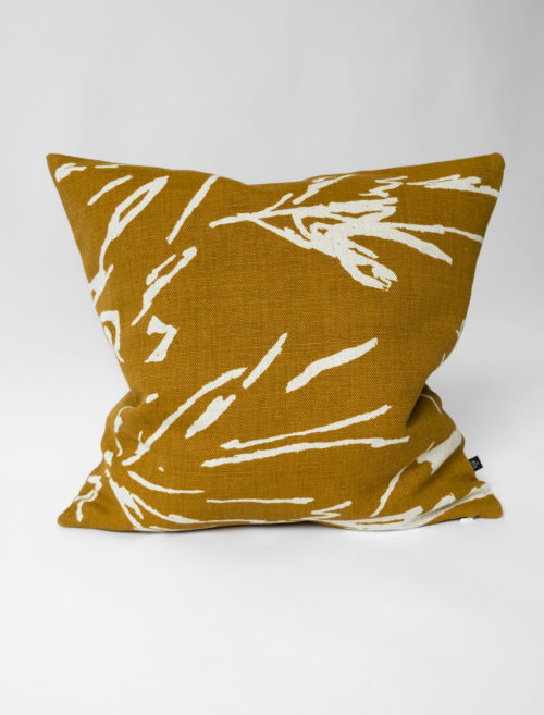 北歐設計師款 - 抱枕套 THE LIGHT CUSHION COVER, MUSTARD 芥末黃