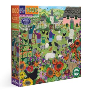 eeBoo 1000片拼圖 - Village Orchard 1000 Piece Puzzle 鄉村果園