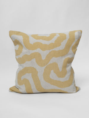 北歐設計師款 - 抱枕套 SPÅR CUSHION COVER, YELLOW