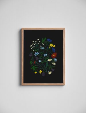 Marta Fromme - 德國藝術家設計海報 MARTAS SUMMER POSTER (30x40cm)