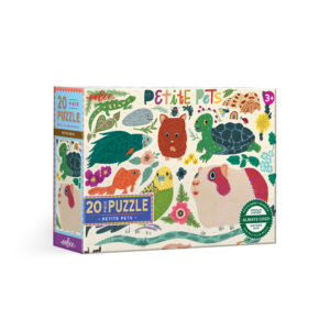 eeBoo 拼圖 - 小寵物 Petite Pets 20 Piece Puzzle (20片)