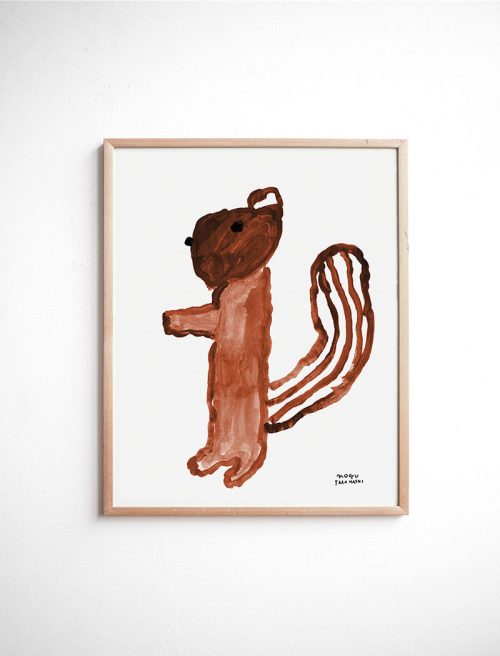 MOGU TAKAHASHI - 聯名海報   SQUIRREL POSTER